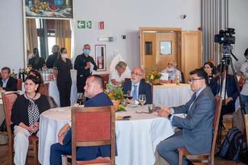 El Cabilldo celebra el primer aniversario de la declaración de Risco Caído como Patrimonio de la Unesco (Foto TA)